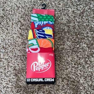 Soda socks.Dr Pepper.Orange Crush.Yahoo.Hawaiian Punch . 7up . A&W ARE MISSING